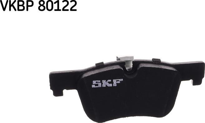 SKF VKBP 80122 - Brake Pad Set, disc brake autospares.lv