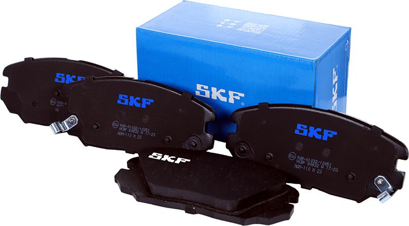 SKF VKBP 80832 A - Brake Pad Set, disc brake autospares.lv