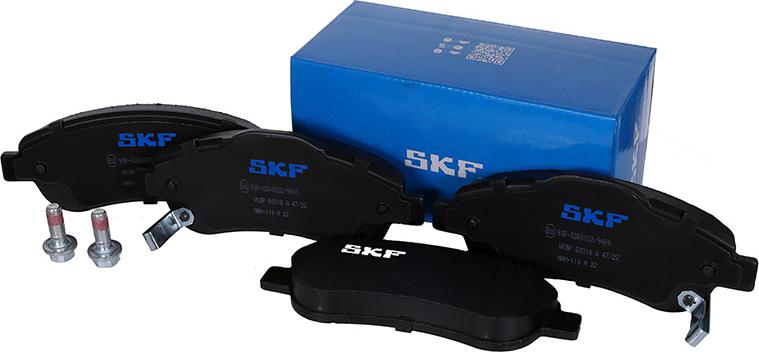 SKF VKBP 80318 A - Brake Pad Set, disc brake autospares.lv