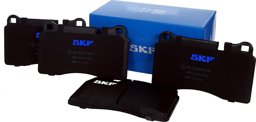SKF VKBP 80312 - Brake Pad Set, disc brake autospares.lv