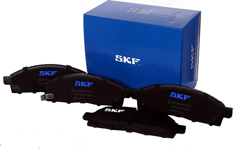 SKF VKBP 80331 A - Brake Pad Set, disc brake autospares.lv