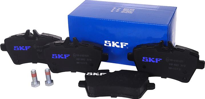 SKF VKBP 80323 - Brake Pad Set, disc brake autospares.lv