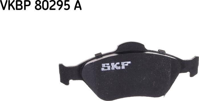SKF VKBP 80295 A - Brake Pad Set, disc brake autospares.lv