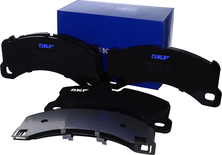 SKF VKBP 80293 - Brake Pad Set, disc brake autospares.lv