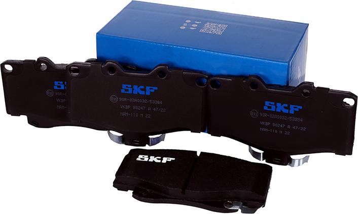 SKF VKBP 80247 A - Brake Pad Set, disc brake autospares.lv