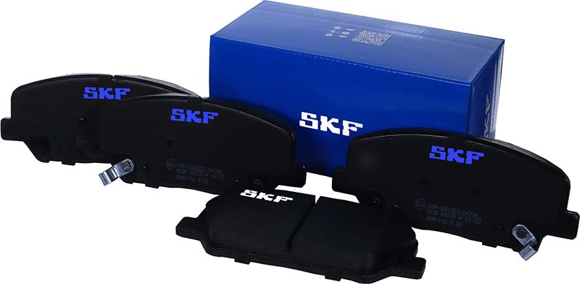 SKF VKBP 80228 A - Brake Pad Set, disc brake autospares.lv