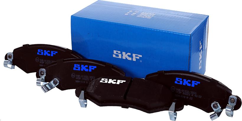 SKF VKBP 80223 A - Brake Pad Set, disc brake autospares.lv