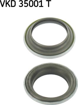 SKF VKD 35001 T - Rolling Bearing, suspension strut support mounting autospares.lv