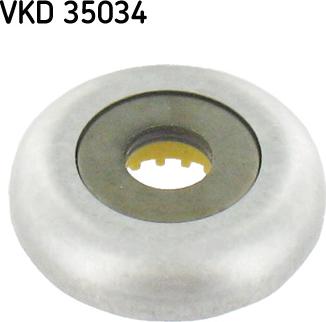 SKF VKD 35034 - Rolling Bearing, suspension strut support mounting autospares.lv