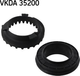 SKF VKDA 35200 - Rolling Bearing, suspension strut support mounting autospares.lv