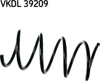 SKF VKDL 39209 - Coil Spring autospares.lv