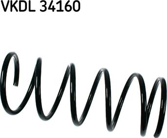 SKF VKDL 34160 - Coil Spring autospares.lv