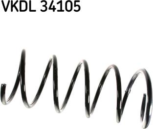SKF VKDL 34105 - Coil Spring autospares.lv