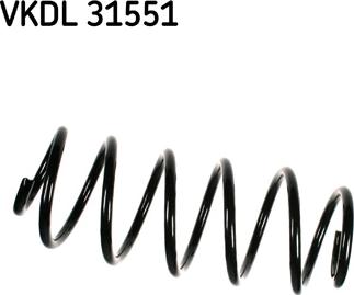 SKF VKDL 31551 - Coil Spring autospares.lv