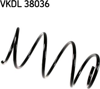 SKF VKDL 38036 - Coil Spring autospares.lv