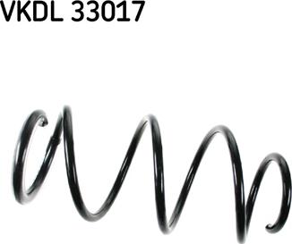 SKF VKDL 33017 - Coil Spring autospares.lv