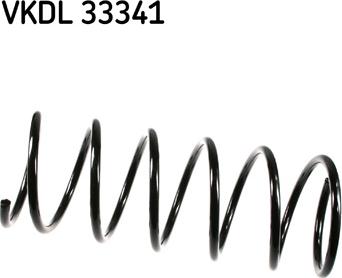 SKF VKDL 33341 - Coil Spring autospares.lv