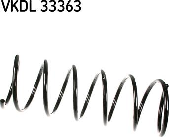 SKF VKDL 33363 - Coil Spring autospares.lv