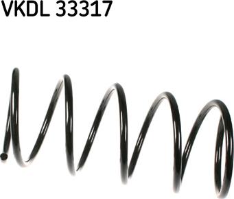 SKF VKDL 33317 - Coil Spring autospares.lv