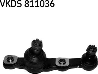 SKF VKDS 811036 - Ball Joint autospares.lv