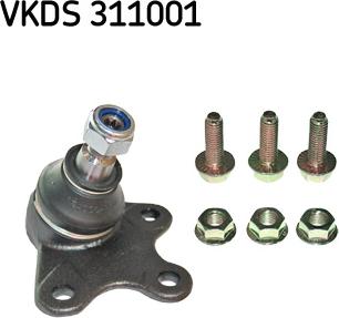 SKF VKDS 311001 - Ball Joint autospares.lv