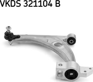 SKF VKDS 321104 B - Track Control Arm autospares.lv