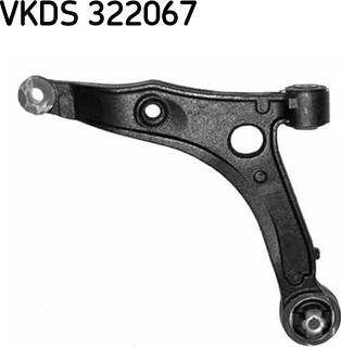 SKF VKDS 322067 - Track Control Arm autospares.lv