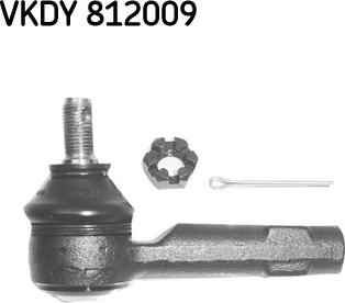 SKF VKDY 812009 - Tie Rod End autospares.lv