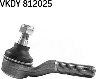 SKF VKDY 812025 - Tie Rod End autospares.lv