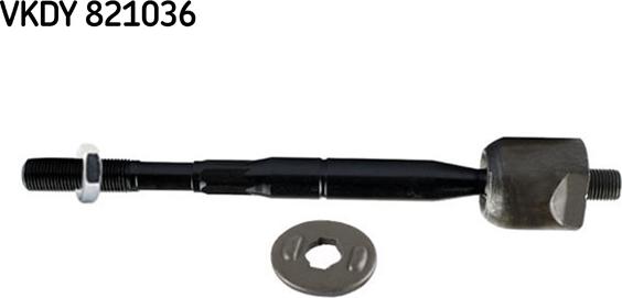 SKF VKDY 821036 - Inner Tie Rod, Axle Joint autospares.lv