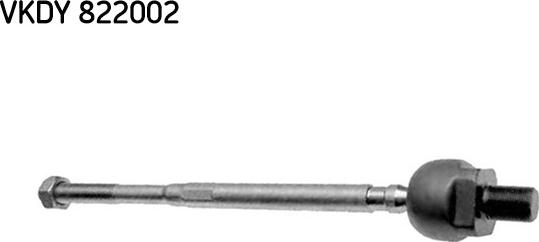 SKF VKDY 822002 - Inner Tie Rod, Axle Joint autospares.lv