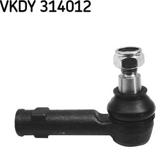 SKF VKDY 314012 - Tie Rod End autospares.lv