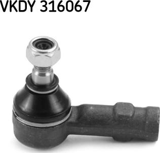 SKF VKDY 316067 - Tie Rod End autospares.lv