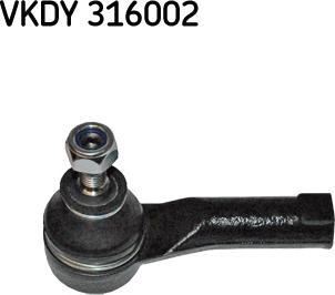 SKF VKDY 316002 - Tie Rod End autospares.lv