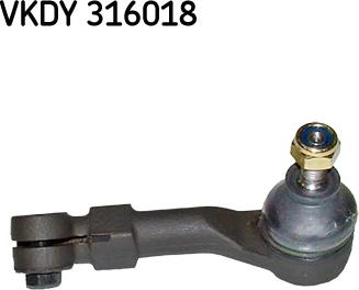 SKF VKDY 316018 - Tie Rod End autospares.lv