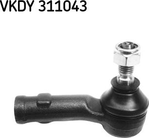 SKF VKDY 311043 - Tie Rod End autospares.lv