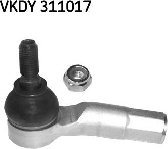 SKF VKDY 311017 - Tie Rod End autospares.lv