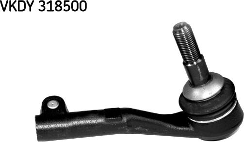 SKF VKDY 318500 - Tie Rod End autospares.lv