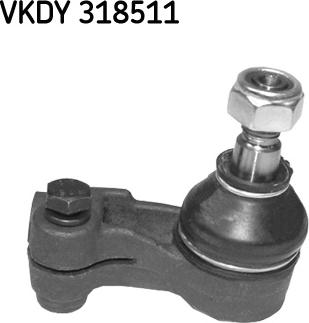 SKF VKDY 318511 - Tie Rod End autospares.lv