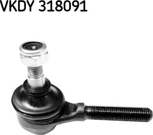 SKF VKDY 318091 - Tie Rod End autospares.lv