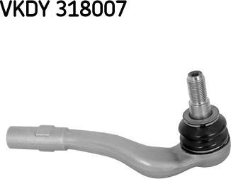 SKF VKDY 318007 - Tie Rod End autospares.lv