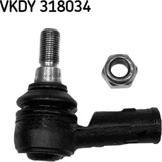 SKF VKDY 318034 - Tie Rod End autospares.lv