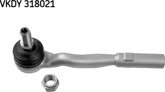 SKF VKDY 318021 - Tie Rod End autospares.lv