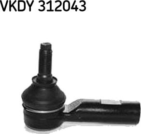 SKF VKDY 312043 - Tie Rod End autospares.lv