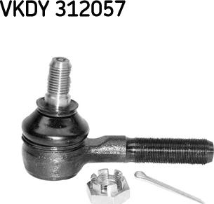 SKF VKDY 312057 - Tie Rod End autospares.lv