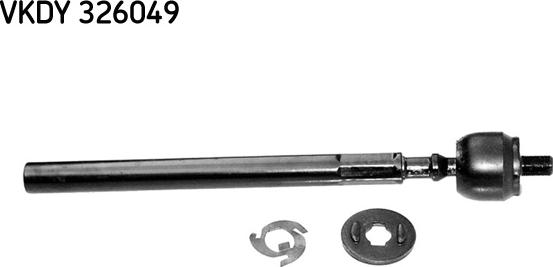 SKF VKDY 326049 - Inner Tie Rod, Axle Joint autospares.lv