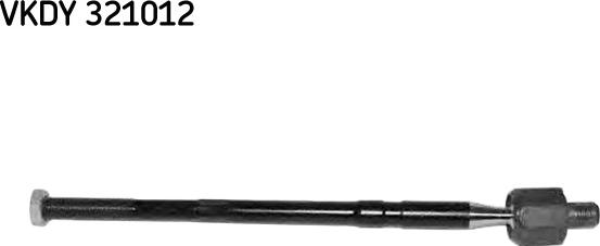 SKF VKDY 321012 - Inner Tie Rod, Axle Joint autospares.lv