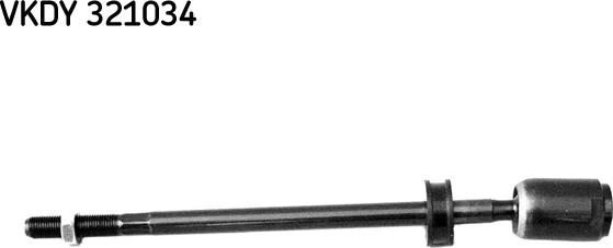 SKF VKDY 321034 - Inner Tie Rod, Axle Joint autospares.lv