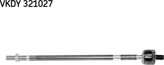 SKF VKDY 321027 - Inner Tie Rod, Axle Joint autospares.lv