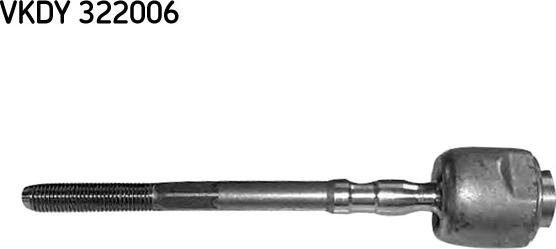 SKF VKDY 322006 - Inner Tie Rod, Axle Joint autospares.lv